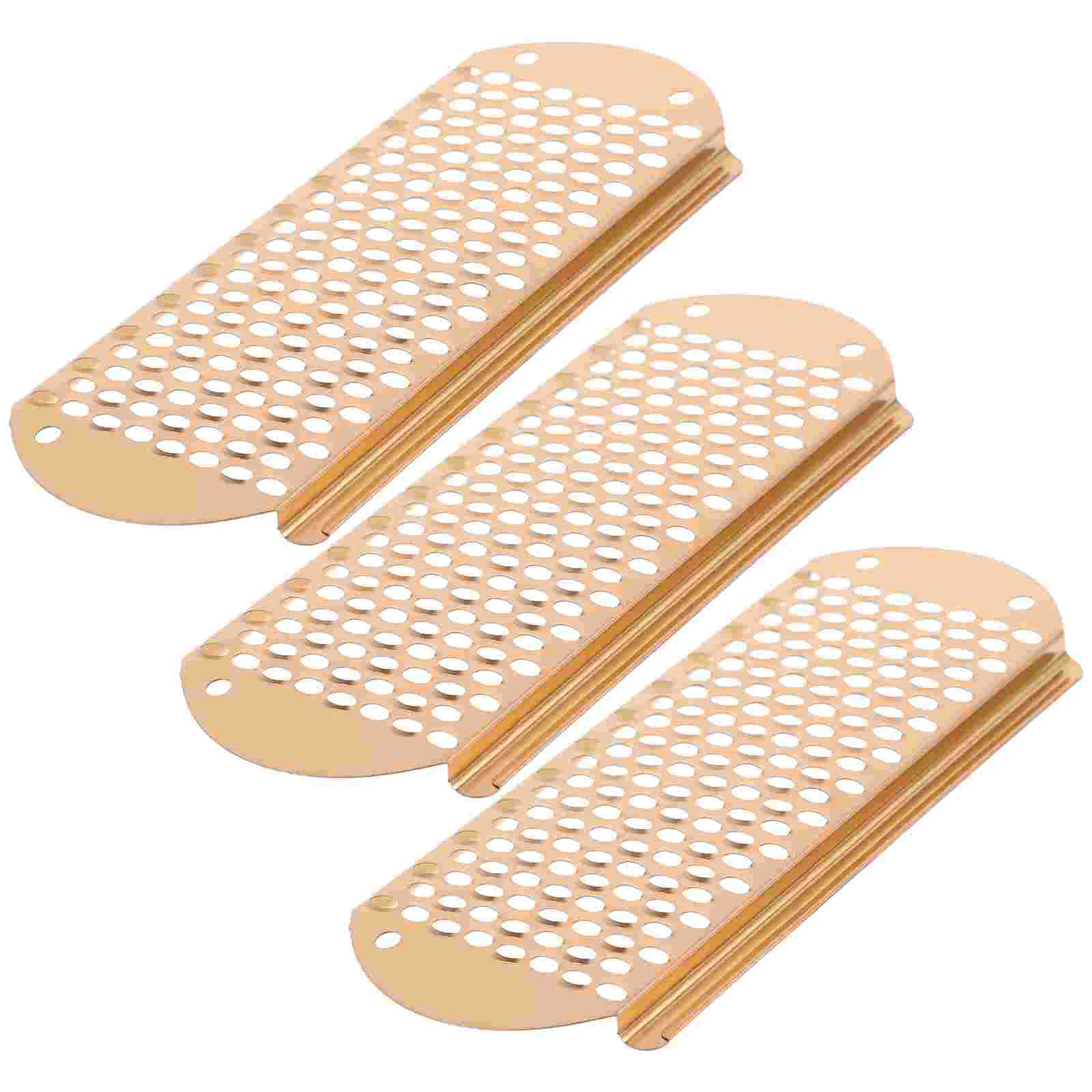 

3 Pcs Pumice Stone Foot Grater for Dead Skin Feet Shaver Major Files Hard Handheld Pedicure Rasp Remover Stainless Steel