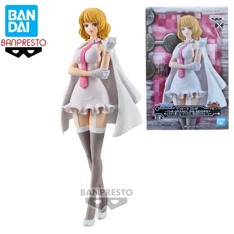 재고 있음 반다이 BANPRESTO DXF 원피스 그랜드 라인 시리즈 Stussy 데스크탑 귀여운 인형 애니메이션 액션 피규어 장난감 선물 모델