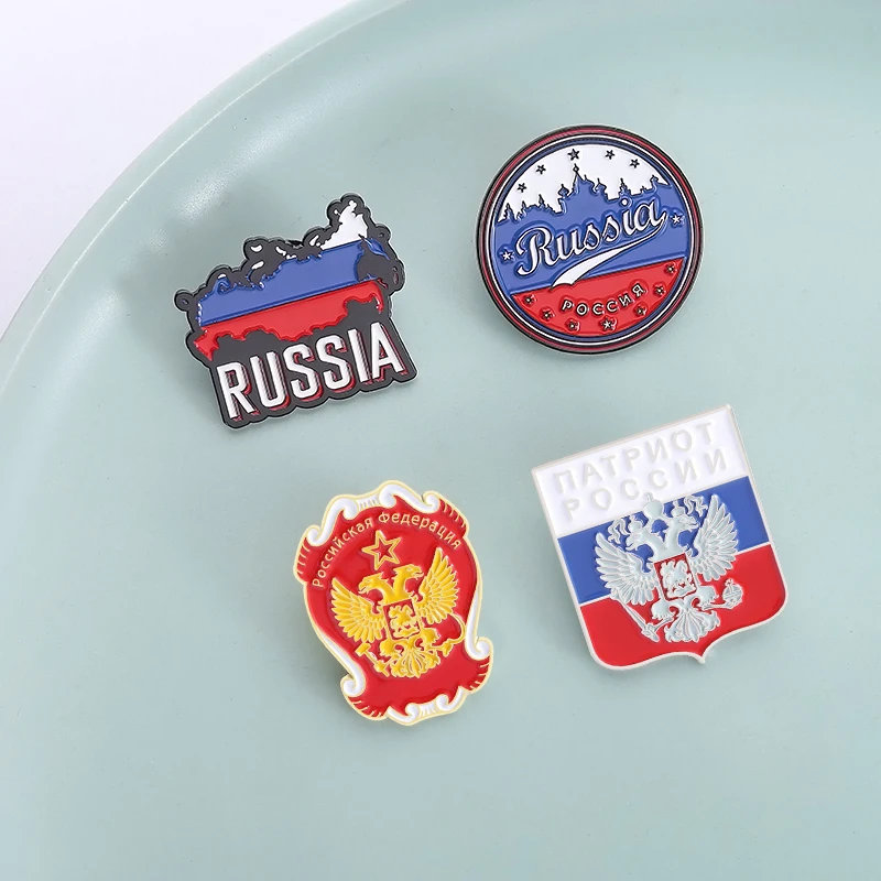 روسيا الجغرافيا والعلوم الإنسانية المينا دبابيس جبل Elbrus كازان الروسية التعشيش دمية دبابيس التلبيب شارات المجوهرات بالجملة #6