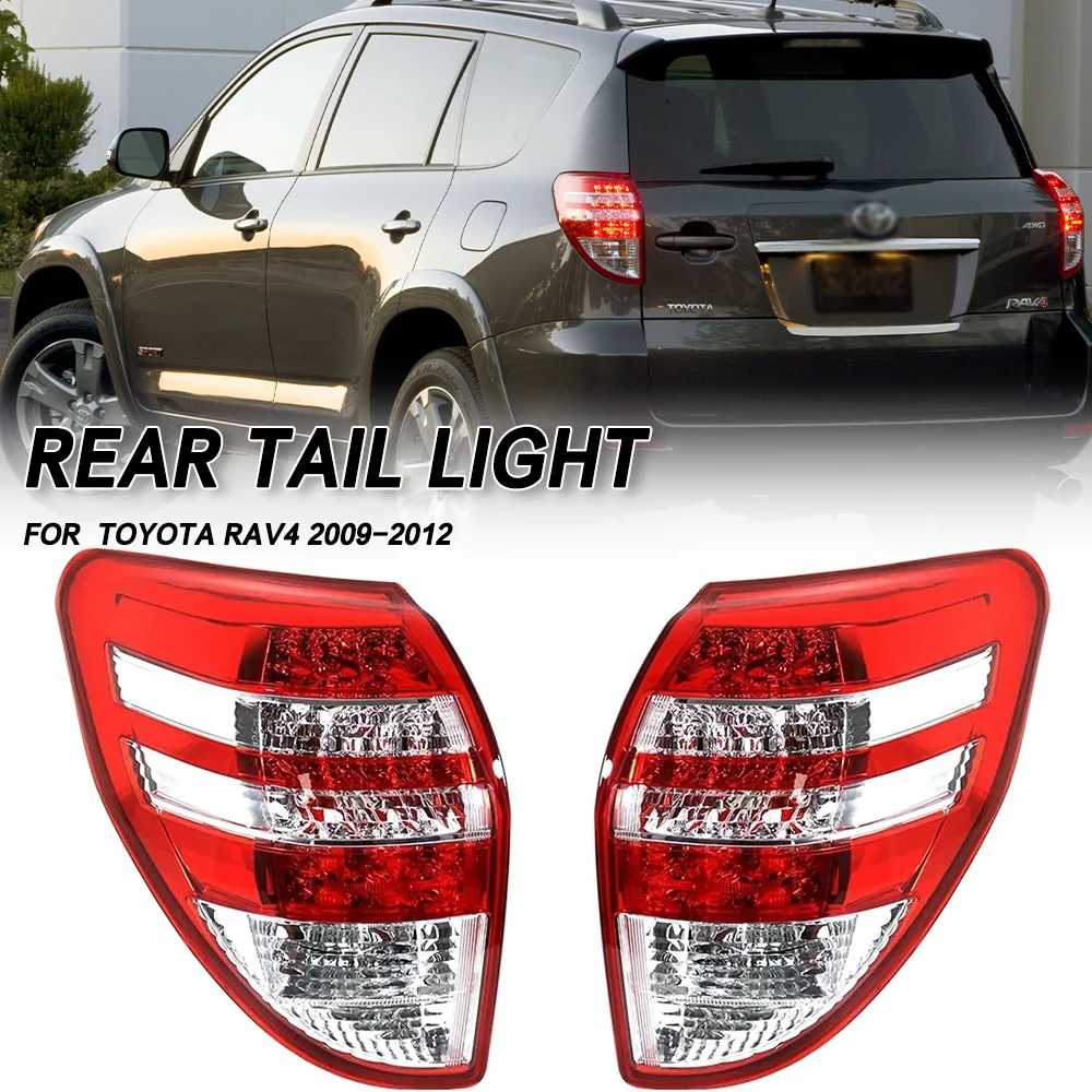

Left/Right Side Car Tail light Rear Bumper Light Stop Brake Lamp Turn Signal Warning For Toyota RAV4 2009 2010 2011 2012