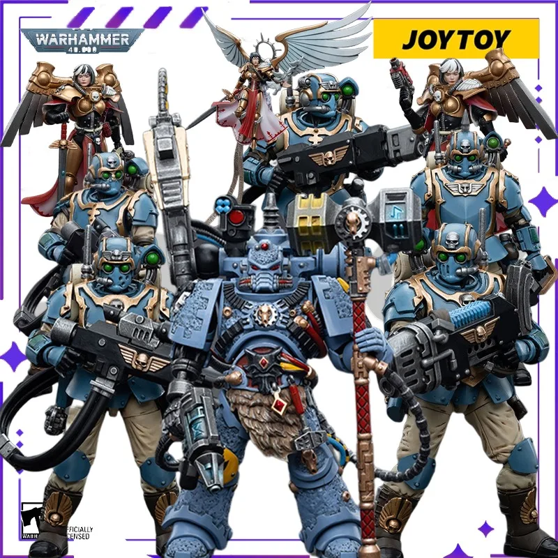 

[В наличии] JOYTOY Оригинальная мобильная кукла 40K1/18 Warhammer 40000 монахов Twin Saints Мобильная аниме-модель игрушки Коллекционные подарки для мужчин