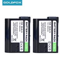 2800mAh EN-EL15C EN-EL15 Camera Battery for Nikon Z5, Z6, Z6 II, Z7, Z7II D7000 D7100 D7200, D850 D750 D7500 D810 D500 D800
