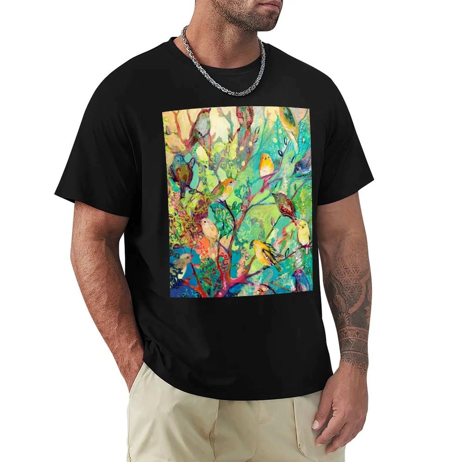 

Bird Refuge T-Shirt baggy shirts Anime t-shirt anime figures oversized t shirts for men