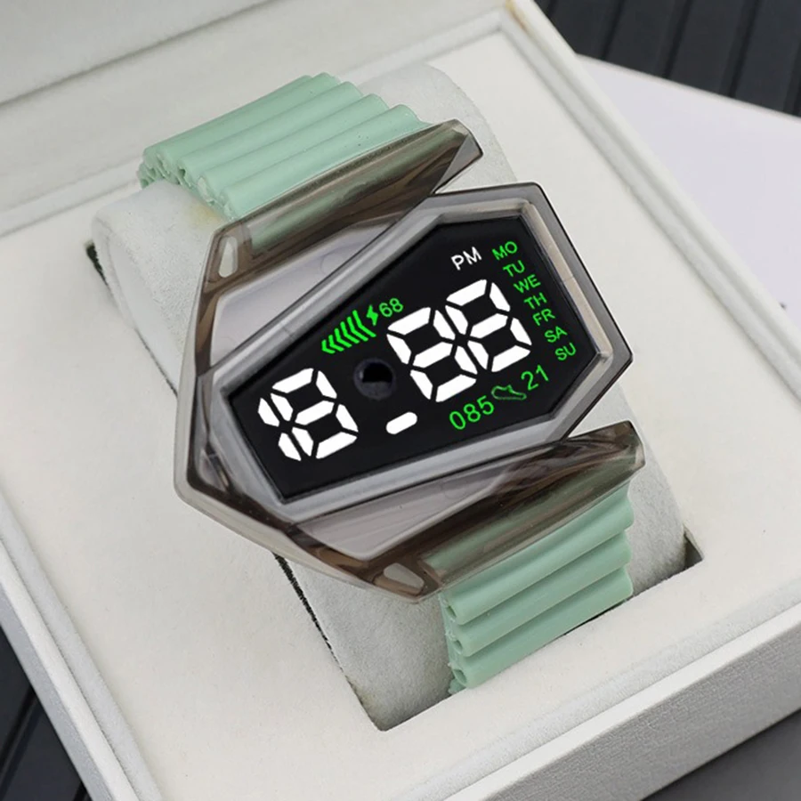 Multi-function Aircraft Watch Touch Screen Digital Kids Watches Students Boys and Girls LED Sports Electronic Watch Clock Gifts