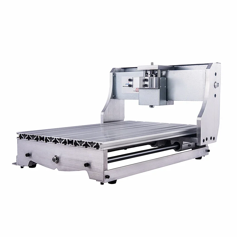 LY Mini CNC Router Frame 3axis With Stepper Motor For DIY CNC 3040 Engraving Drilling And Milling Machine Woodworking Carving