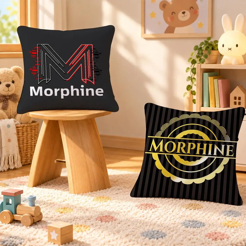 Band Morphine Alternative Rock Cushion Cover Personalized Decorative Living Room Home Sofa Bedroom Office Car Decor