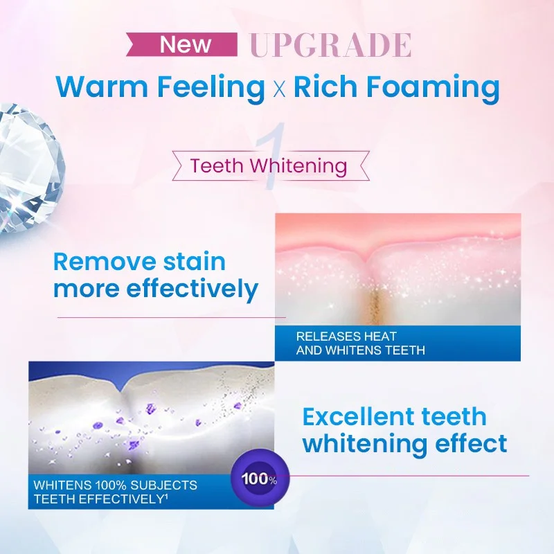 Crest 3D White Toothpastes Brilliance Rich Foaming Whitening Toothpaste Advanced Whitening Technology Remove Tooth Stain 90g