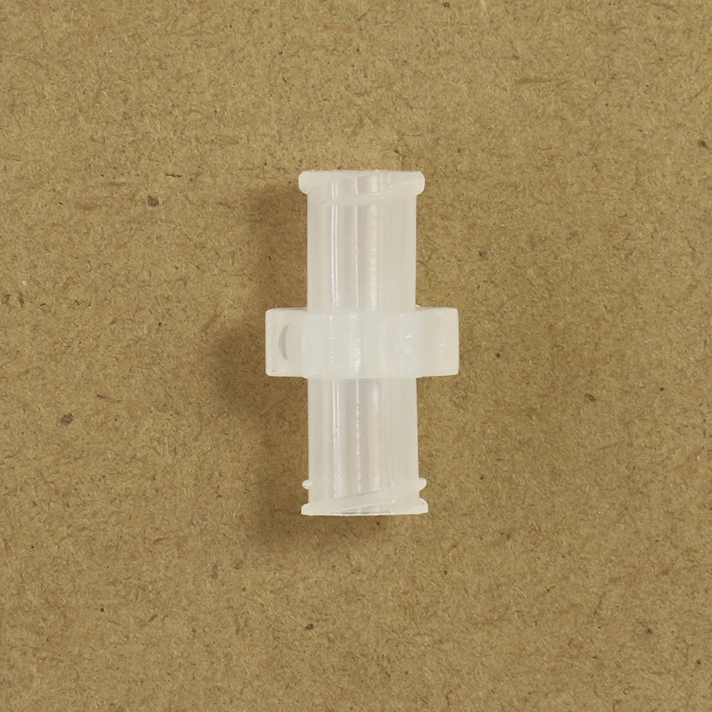 Male Luer Double Connector Straight Through Guided Butt-Connected PP Adapter Syringe Thread Conversion Dispensing Accessories