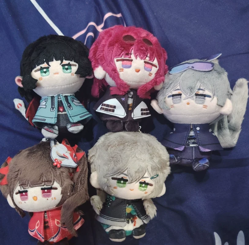 

10cm Honkai: Star Rail Plush Sunday Feixiao Moze Lingsha Cute Plush Pendant Keychain Soft Cotton Dolls Toys Birthday Gift