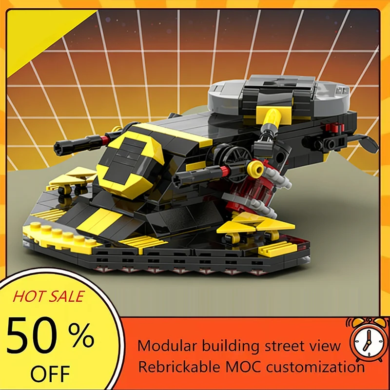 

Набор для сборки космического танка из 377 деталей по мотивам популярного фильма «Звездные войны», модульный конструктор, технологичный подарок, праздничный набор для детей