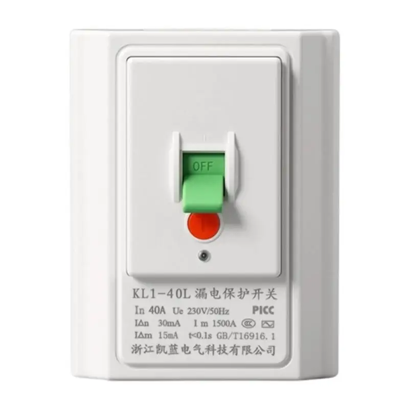 

652F 40A Electrical Safety Switches With Leakage Detection Leakage Special Protector