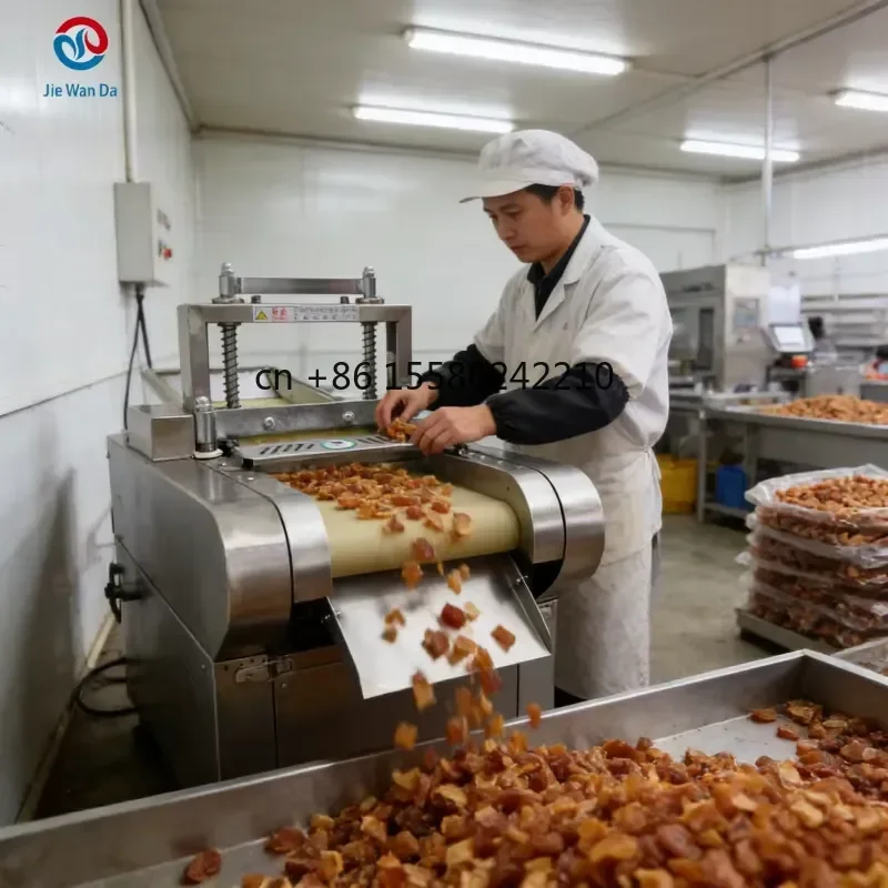 Professional Automatic Motor-Driven Dried Fruit Vegetable Slicer with Potato Cutting Capability for Industrial Use
