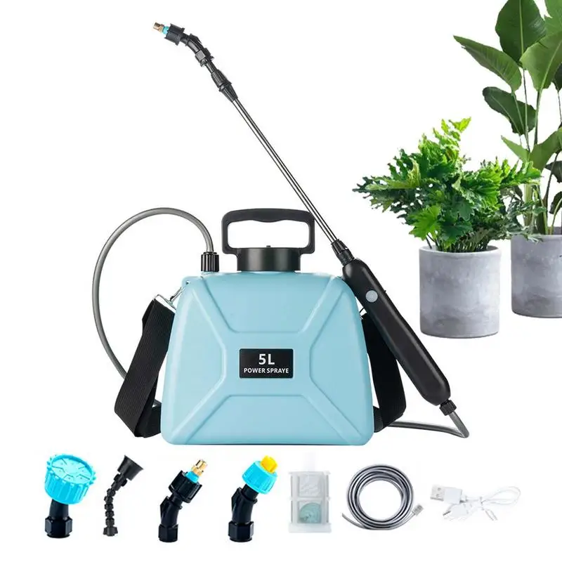 

Battery Powered Sprayer Handheld Rechargeable Garden Watering Sprayer Ergonomic Handle Design Plant Sprayer For Yard Patio