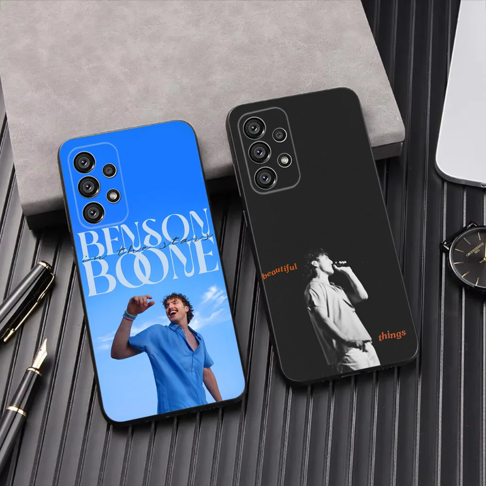 

Beautiful Things B-Benson B-Boone Phone Case For Samsung Galaxy A13,A21s,A22,A31,A32,A52,A53,A71,A80,A91 Soft Black Shell