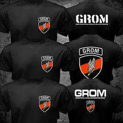 T Shirt Man Thunder JW GROM Poland Special Force Unit Army