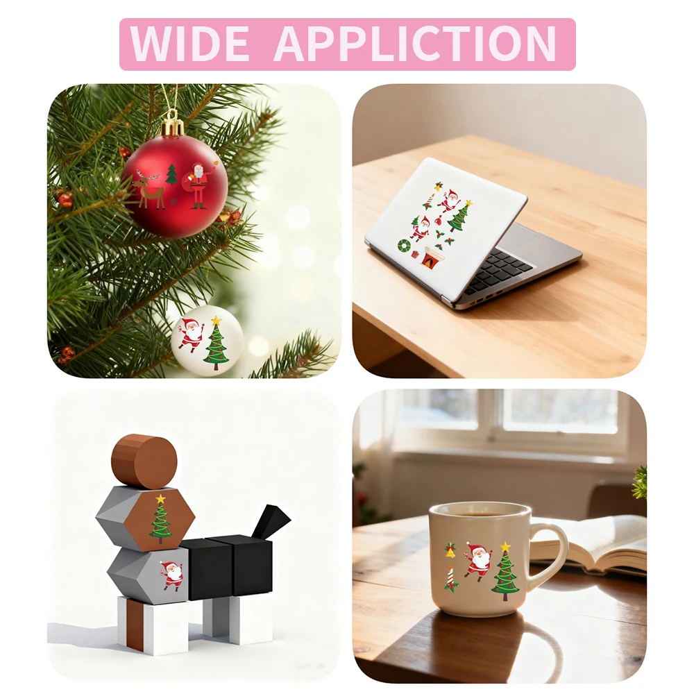 12 قطعة من الوشم المؤقت لعيد الميلاد مع 90+ أنماط للنساء رجل الثلج اللطيف، أشجار عيد الميلاد، الجوارب، سانتا كلوز للحفلات