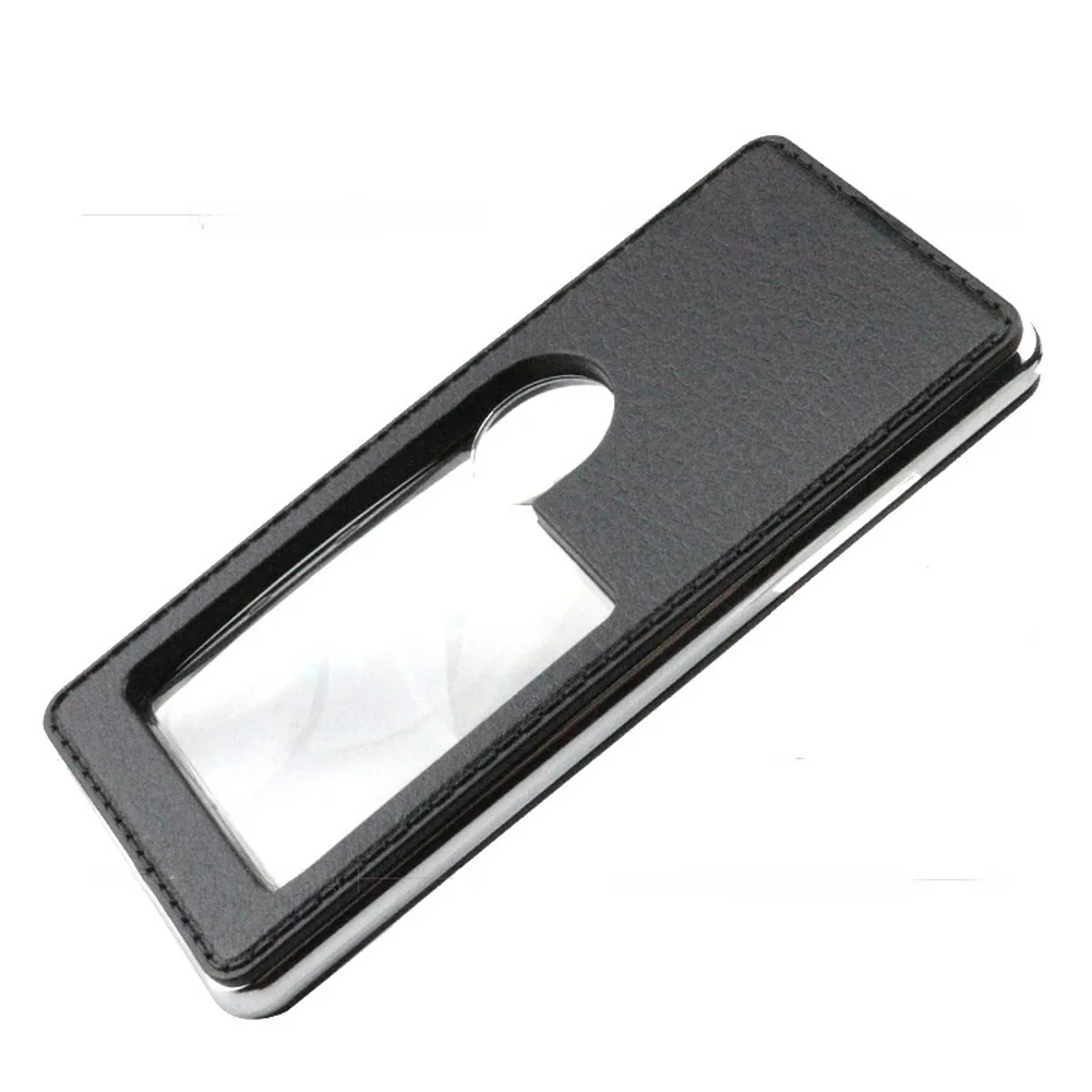 7X Handheld Magnifier with Precision Acrylic Lens and Slim ABS Enclosure for Clear Viewing of Fine Print and Details