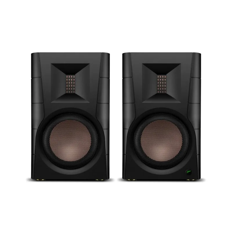 HIVI D200 D300 Hifi Stereo Active Bluetooth 5.0 Bookshelf Speakers Desktop Audio 6.5