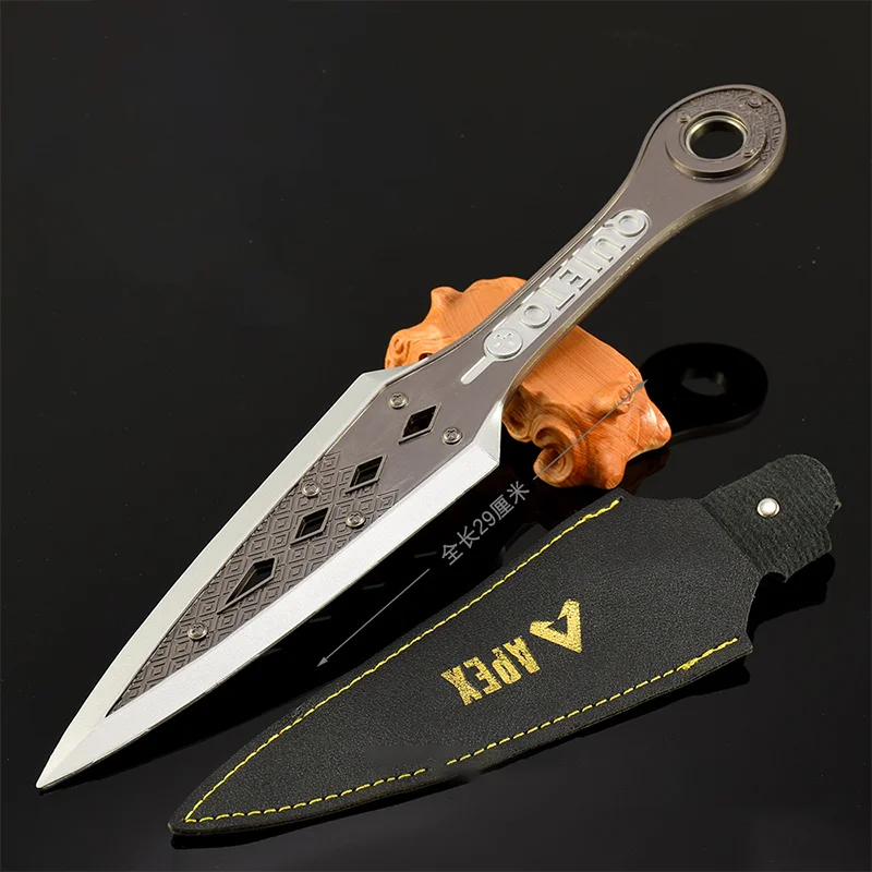 29 ซม.Apex Legends Heirloom Kunai แบริ่งหมุนได้รุ่น Holster โลหะของเล่นดาบรูปเกมอุปกรณ์ต่อพ่วงของขวัญ