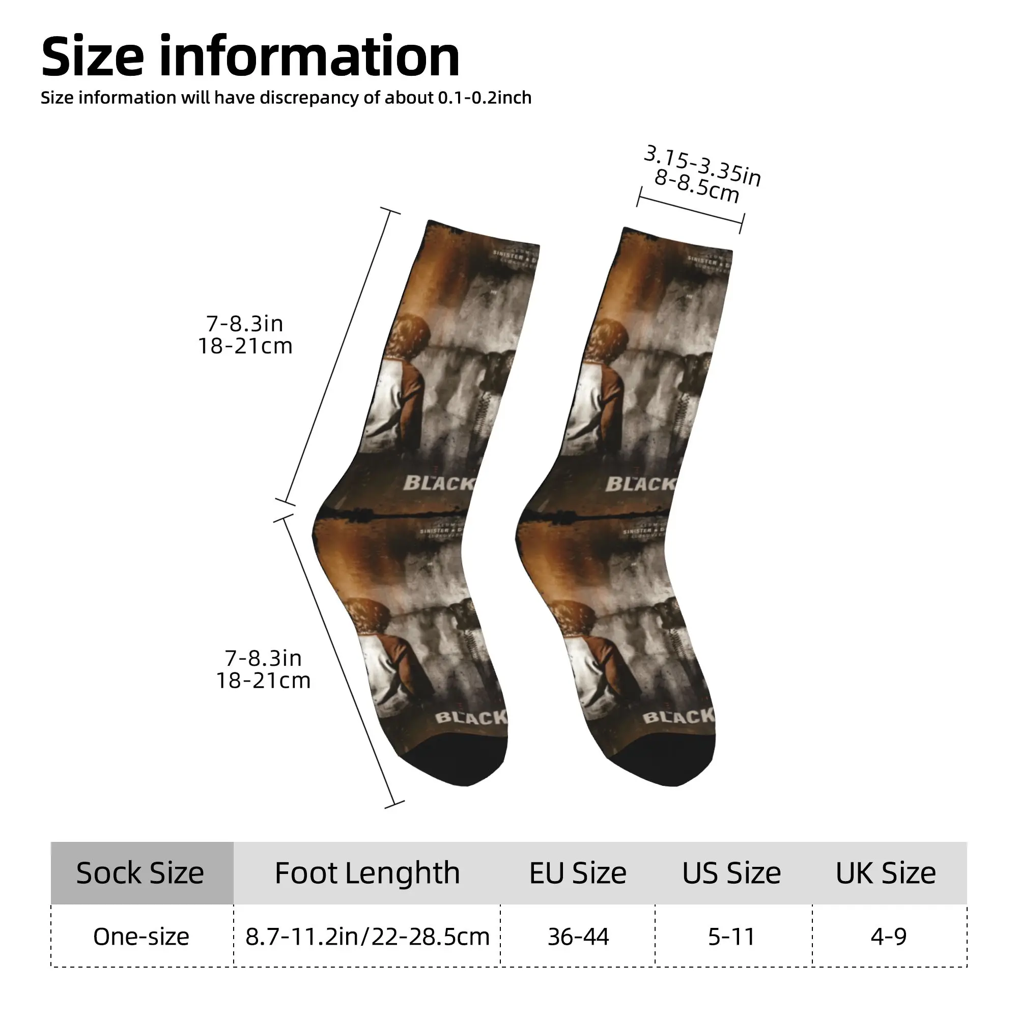 2025 الهاتف الأسود 2 أفلام المشارك جوارب النساء الرجال الجوارب متوسطة لينة جوارب بأشكال مضحكة الخريف الرياضة عدم الانزلاق جوارب مطبوعة هدية
