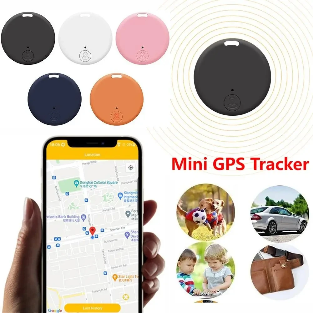 

1/3PCS Mini GPS Tracker Anti-lost Alarm Key Child Bag Wallet Finder Bluetooth APP GPS Locator Smart Tag For iPhone Android