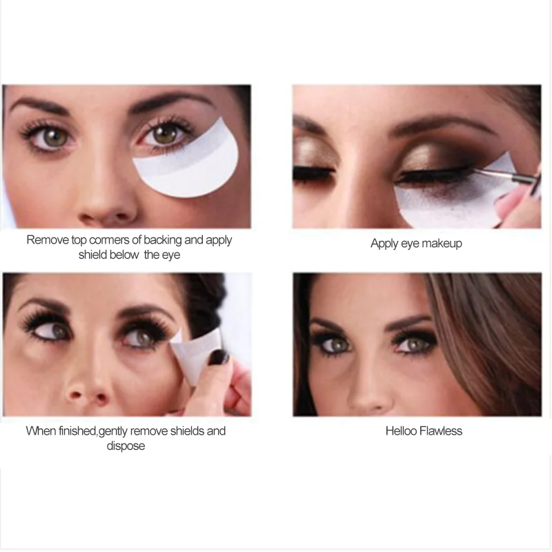 Lidschatten-Aufkleber, sofortiges Lidschatten-Make-up-Blatt, Augen-Make-up-Werkzeug für Anfänger, gepfropfte Transfer-Wimpern-Isolationsaufkleber