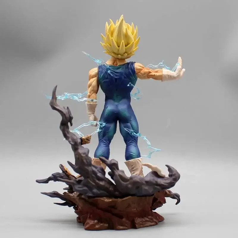 Figuras de acción de Dragon Ball Vegeta IV de 20cm para niños, periféricos de animación, regalar un busto, adorno de Pvc, modelo de juguetes, colecciones