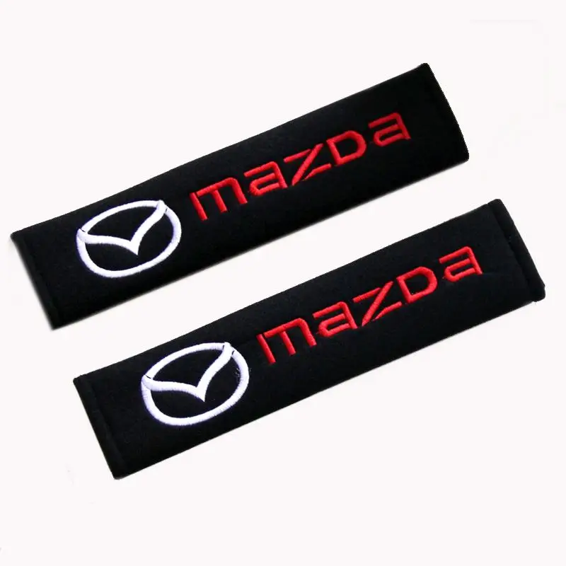 Cotton flannel  Case For Mazda 2 Mazda 3 MS For Mazda 6 CX-5 CX5 Car-Styling Badge Accessories