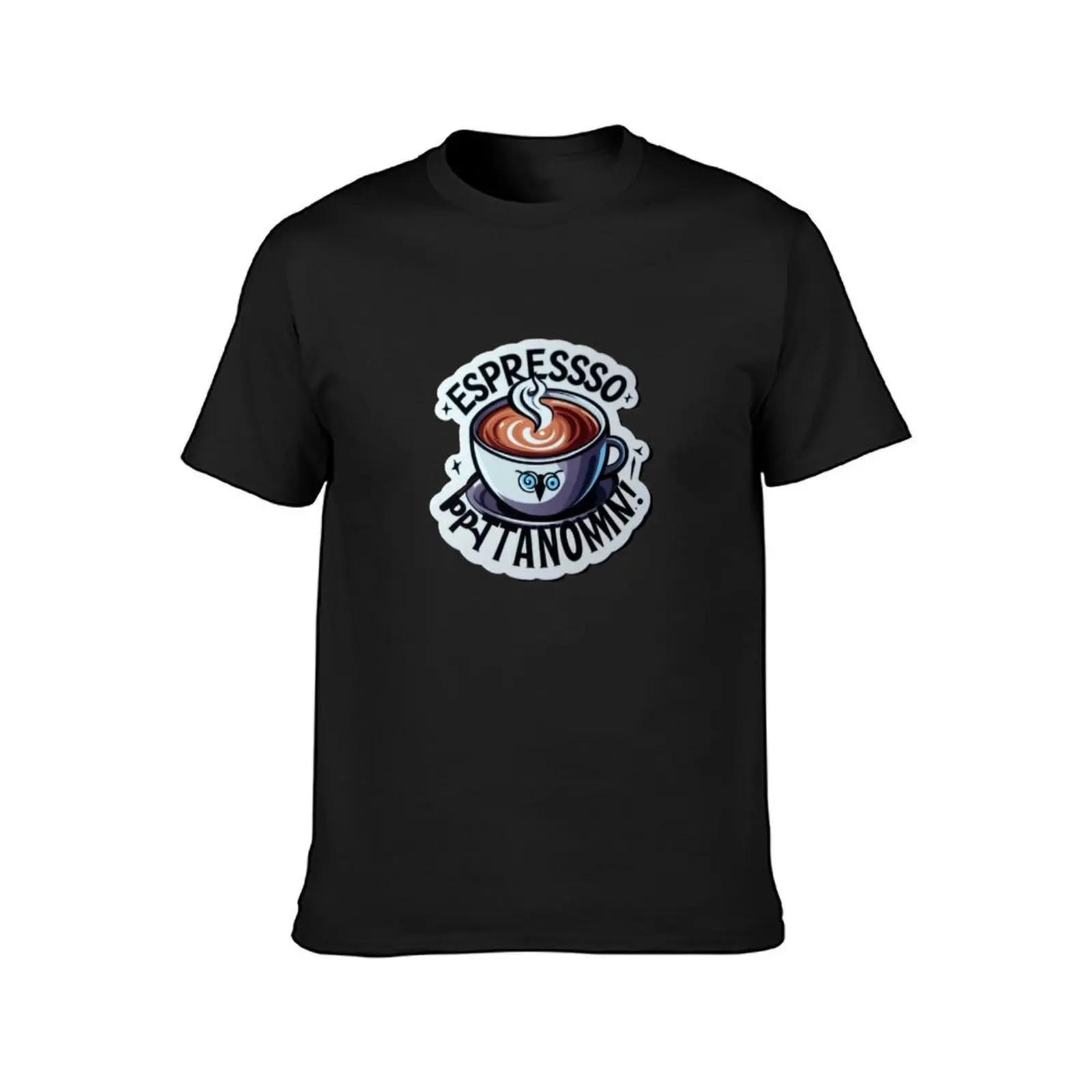 Coffee Lover's Delight T-Shirt customs Aesthetic clothing summer clothes blanks mens t shirts