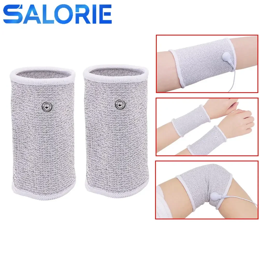 Electrode Massage Therapy Bracers Conductive Wrist Wristband for TENS Unit Body Massager Health Care Digital Therapy Machine