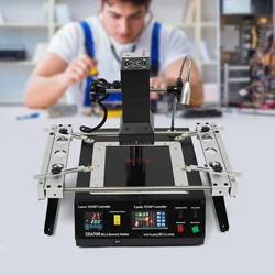 IR6500 BGA Rework Station Infrared Solder Welder System Closed-loop Temperature Control with USB Cable for Welding Repairing