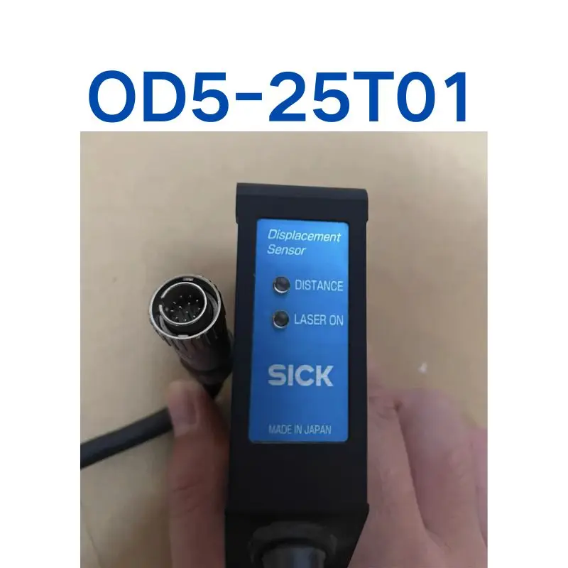 Used OD5-25T01 6035975 displacement measurement sensor tested OK function intact