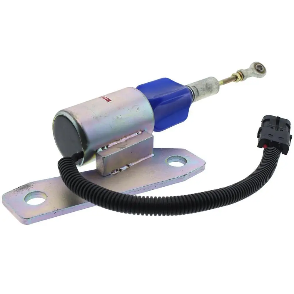 Fuel Stop Solenoid, 24V 1751ES24E7U1B1S5, For Hyundai R225-7 Cummins 6CT 8.3, Excavator Part