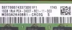 

Для сервера 16G 1RX4 PC4-2400T REG ECC M393A2K40BB-1-CRCOQ