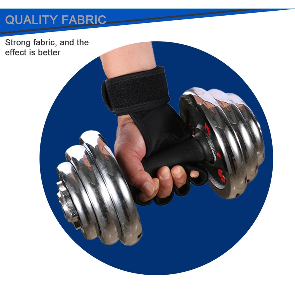 

Wristguard Sports Gloves Thickened SBR Shock Absorption Fitness Cycling Climbing Gym Lifting H Wraps Weightlifting Workout Palm