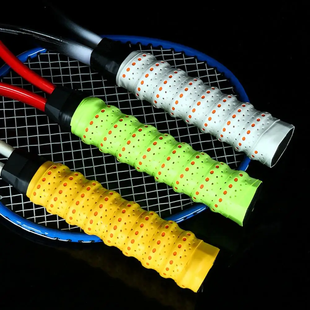 

Fishing Pole Grip Tape Tennis Racket Grip Tape for Sweat Absorption Shock-proof Protection Multifunctional Overgrip Wrap