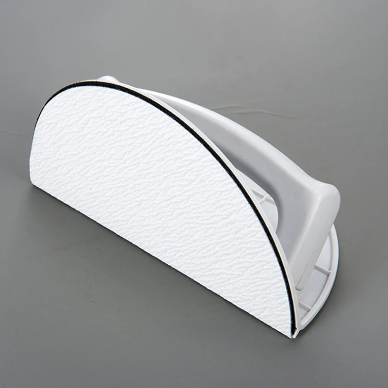 

Plastic High-Grade Hand Grinding Board Semicircular Internal Corner Sandpaper Grinding Tool, Self-Adhesive