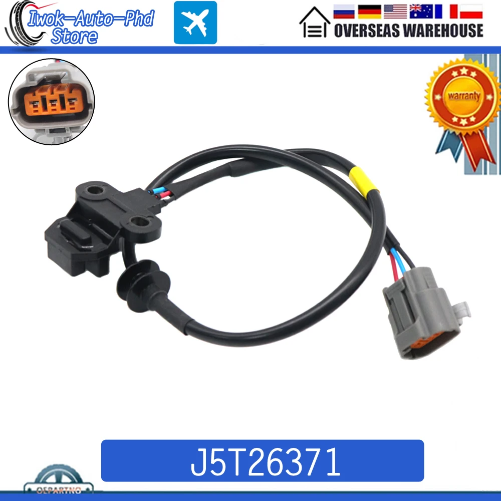 J5T26371 Car Crankshaft Position Sensor for Ford Ranger 2.5T for Mazda PICK UP B2500 XM34-6C315-AB 1460775 XM346C315AB