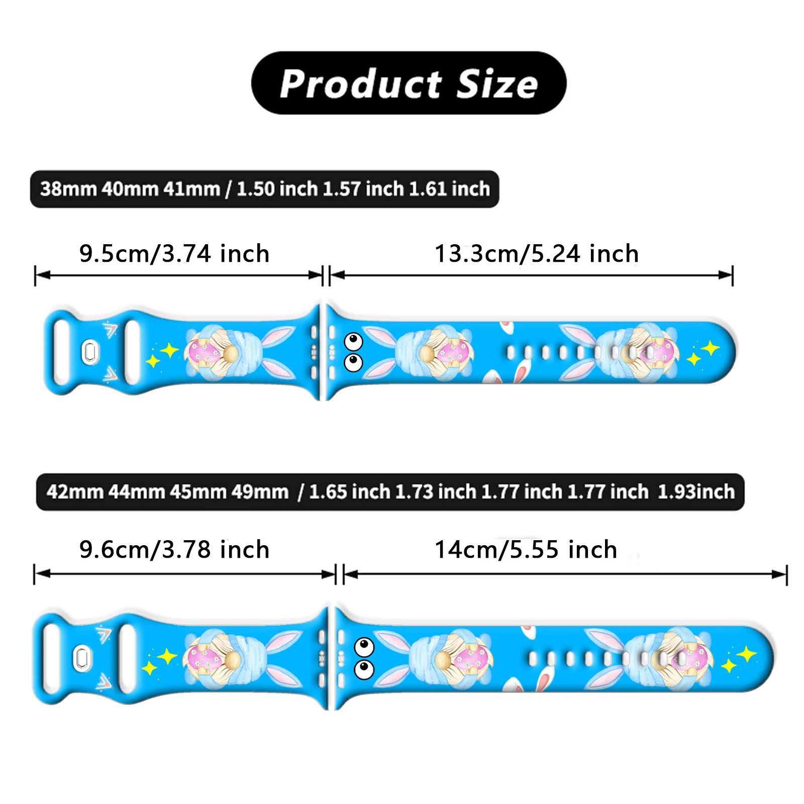 Fruits Elf for Apple  for Apple Watch 11 10 9 8 7 Silicone Band Replacable Bracelet for iWatch 46mm 42mm 41mm 40mm Watchband