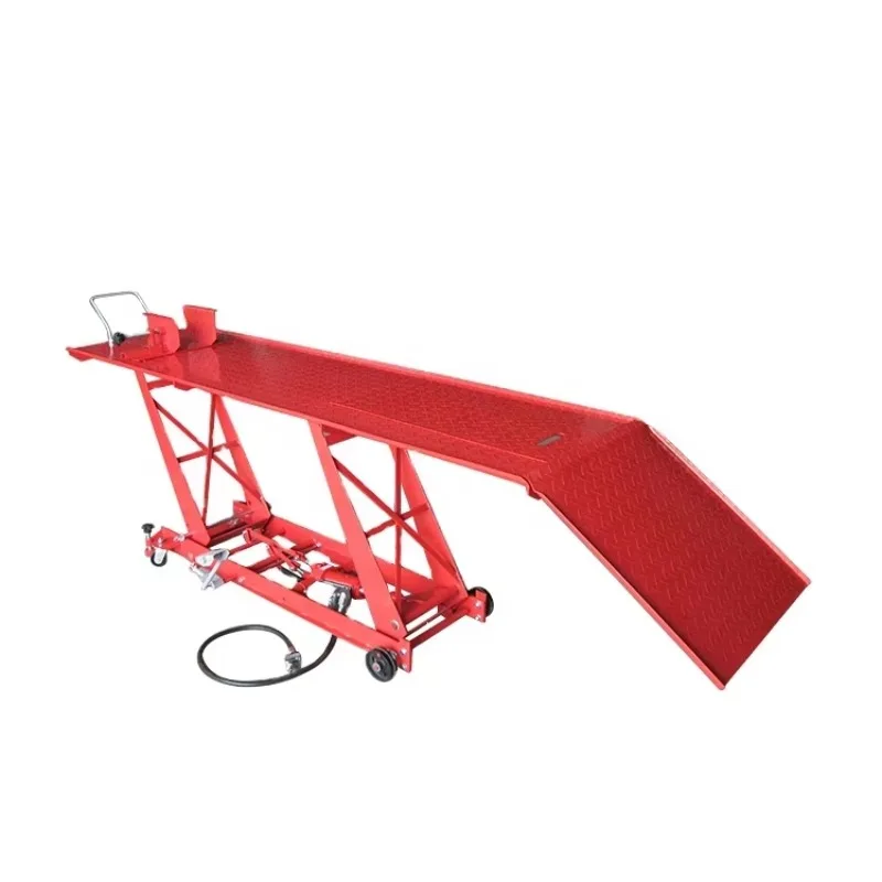 

2025 New StyleHigh Quality Motorcycle Lift Table Wholesale Price 800 Lbs Hydraulic Motorcycle Lift For Car Repair