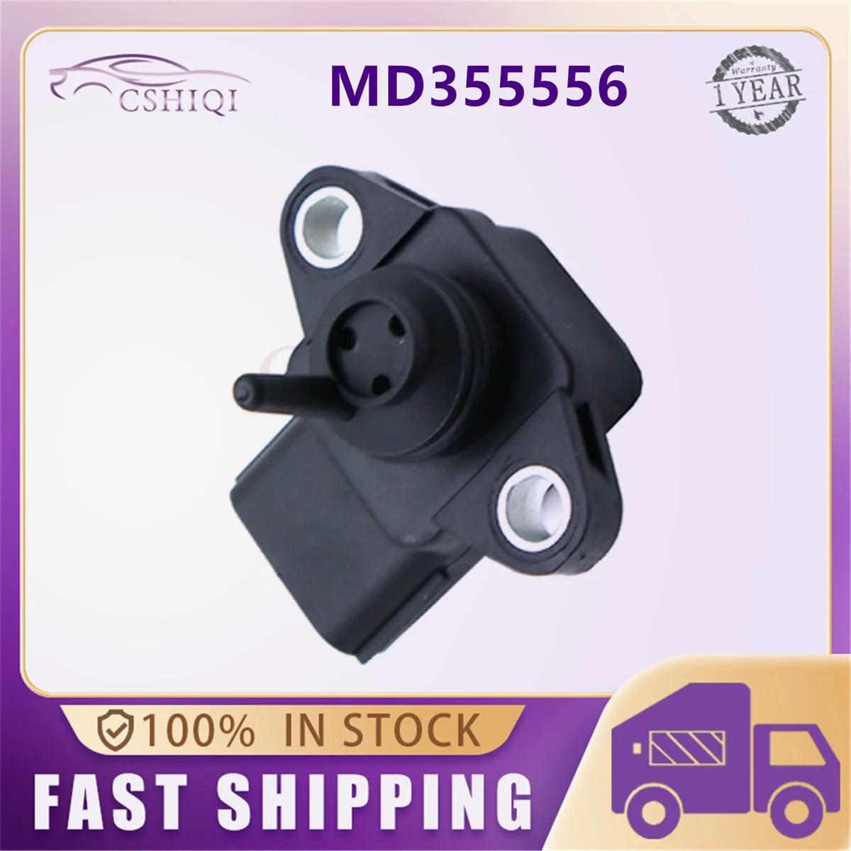 MD355556 Manifold Absolute Pressure MAP Sensor  E1T42171 For Mitsubishi SPACE STAR Galant Minicab Endeavor Chrysler Auto Parts