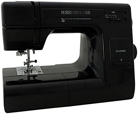 

Heavy Duty HD-3000 Black Edition Sewing Machine with Bonus 6 Piece Quilting Kit