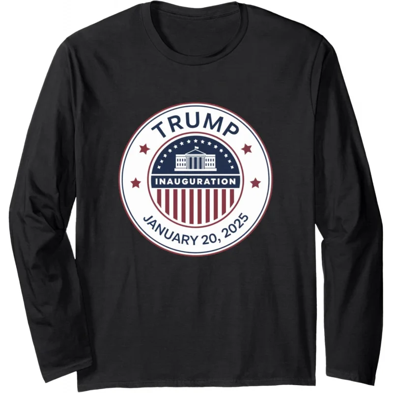 Donald Trump's 2025 Inaugural Day Long Sleeve T-shirt