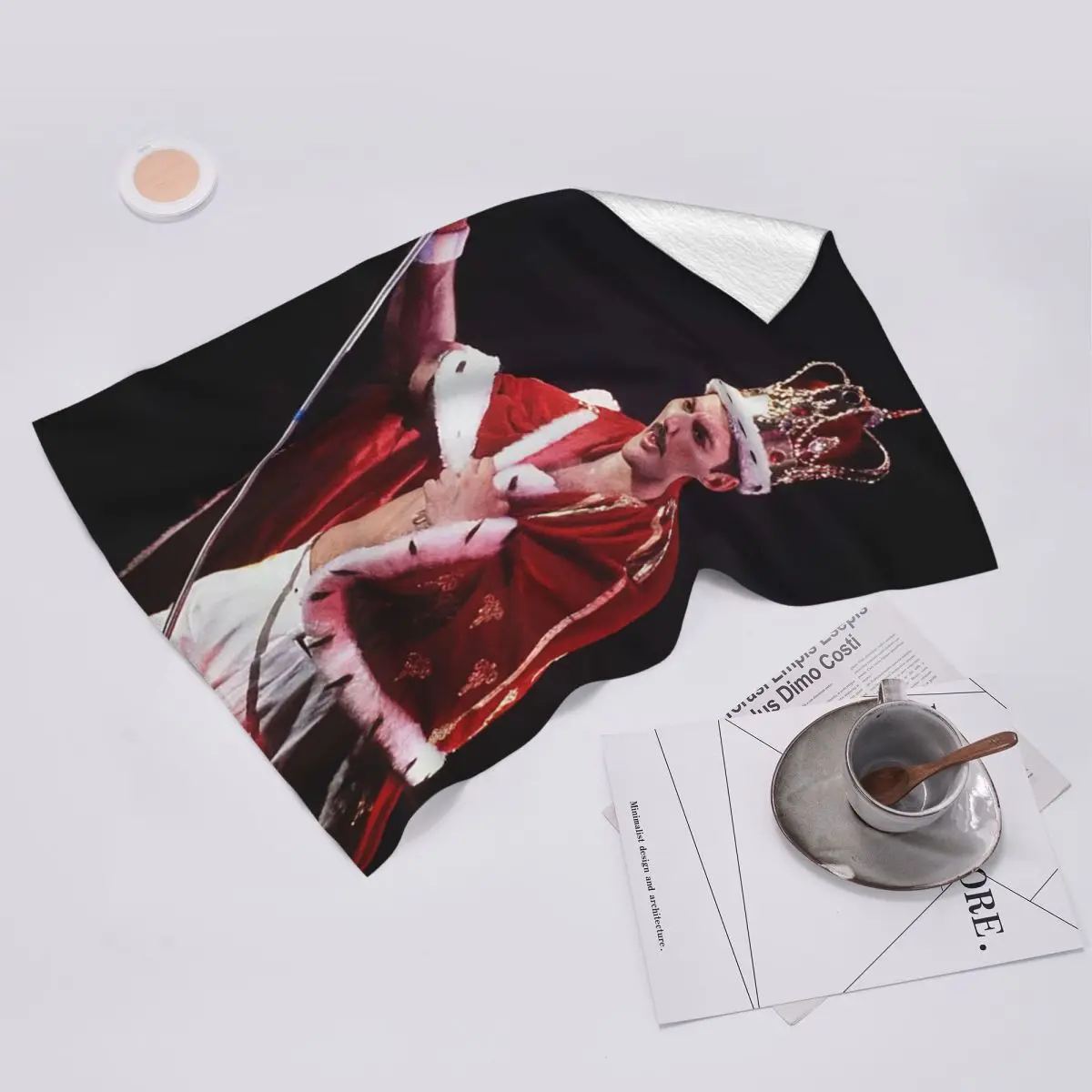 Custom Freddie Mercury Soft Face Towel Quick Dry Pool Bath Cotton Towels Absorbent