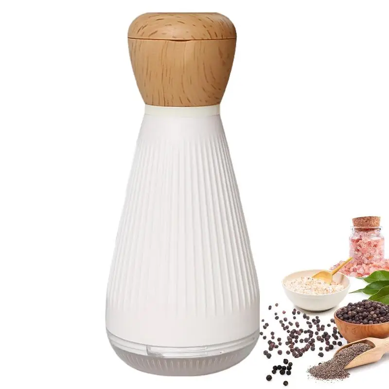 Salt And Pepper Grinder Salt Mill Pepper Crusher For Peppercorn Black Pepper Grinder Manual Kitchen Gadget Salt Shaker Salt And