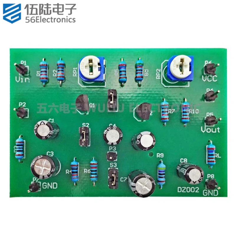 Kit de circuito amplificador de múltiples etapas, Transistor electrónico, amplificación, componentes electrónicos, automontaje y piezas de soldadura