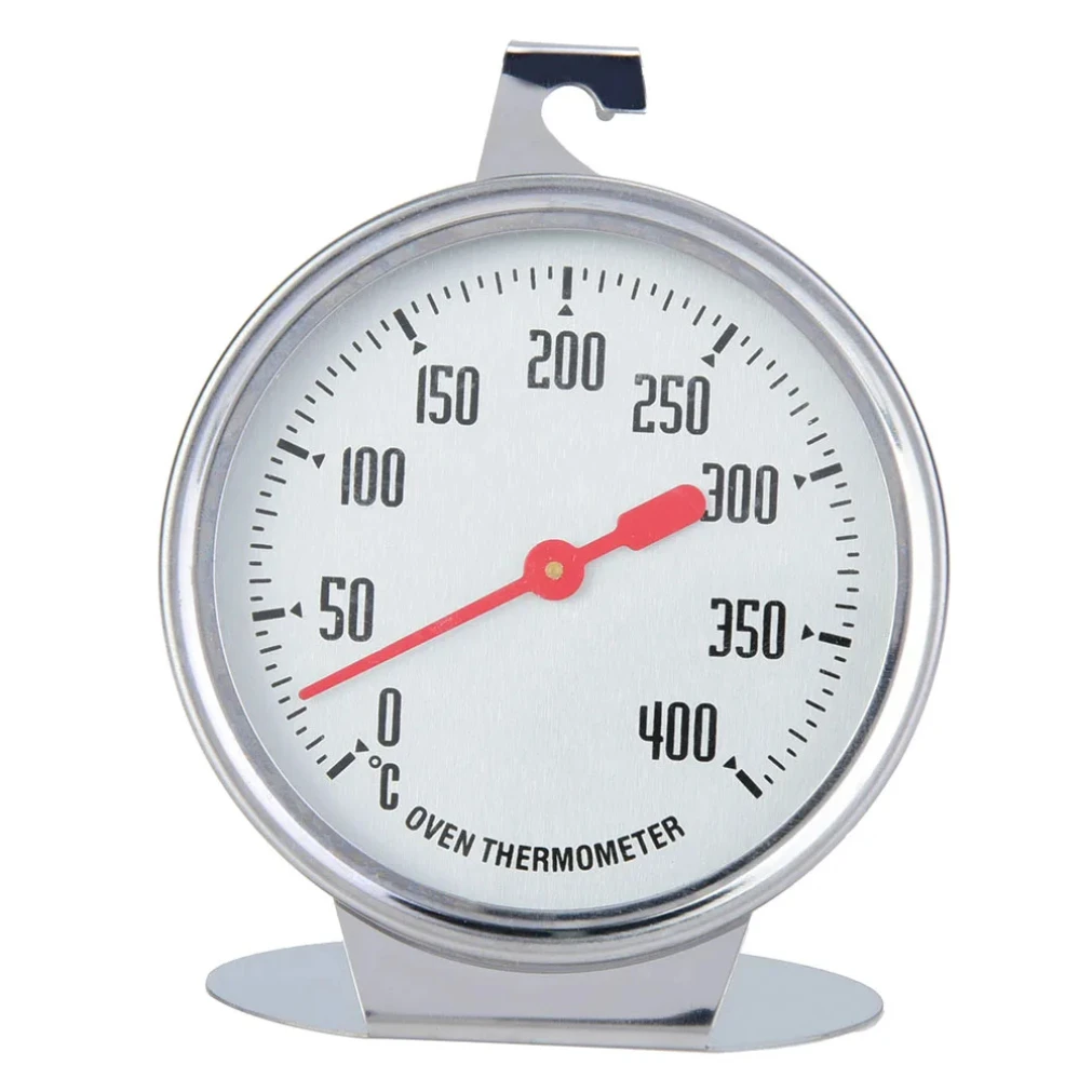 

0-400 ℃ New Stainless Steel Oven Thermometer Hang Stand Large Dial Baking BBQ Cooking Meat Food Temperature Measurement Tool