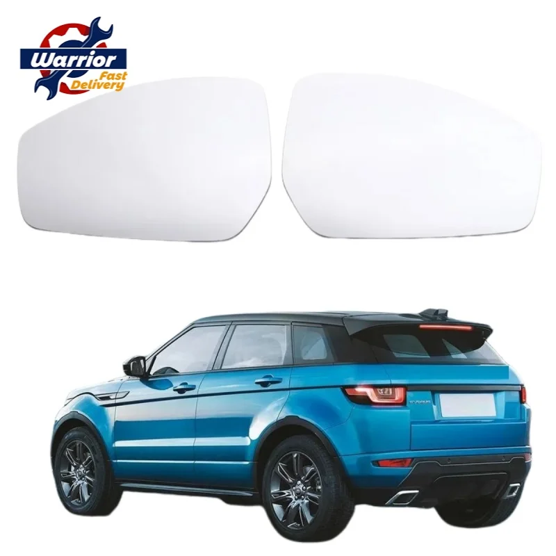 

A Pair Car Side Rearview Mirror Glass Rear View Mirrors Lens with Heating LR048360 LR048359 for Land Rover Evoque 2014-2019