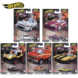 Оригинальные автомобильные игрушки Hot Wheels премиум класса для мальчиков 1/64 литая машина Mazda 323 GTR Acura Integra GSR meflyer ManX Ford Transit