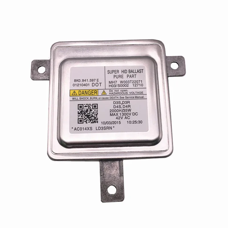 O farol do xênon ESCONDEU o módulo da unidade de reator para Audi, acessórios do carro, 8K0941597E, W003T22071, A1, A3, A4, A5, A6, A7, A8, Q3, Q5, Q7, VW, novo